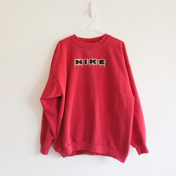 Nike Tops - Vintage Red Nike sweatshirt